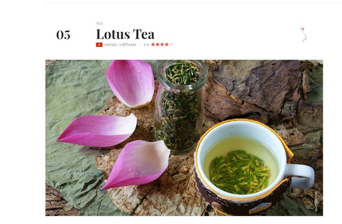 6 loại thức uống nhất định phải thử ở Việt Nam, trà sữa cũng vào luôn- Ảnh 6. Trà sen còn có thể điều trị mất ngủ