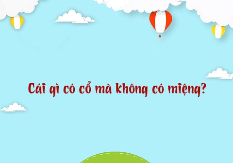 Câu đố hack não: Con gì còn mạng thì chết, mất mạng thì sống?- Ảnh 3. Câu đố hack não: Con gì còn mạng thì chết, mất mạng thì sống?- Ảnh 3.