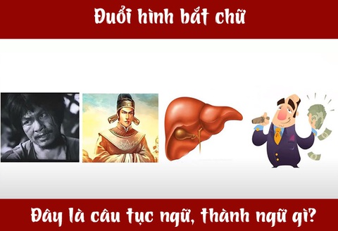 IQ cao có đoán được đây là câu tục ngữ, thành ngữ gì? (P54)- Ảnh 1.