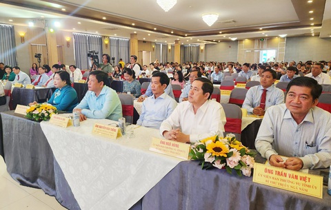 Sóc Trăng trả thưởng xổ số trên 3.000 tỉ đồng trong năm 2023- Ảnh 2. Các đại biểu dự hội nghị- Ảnh: Cty