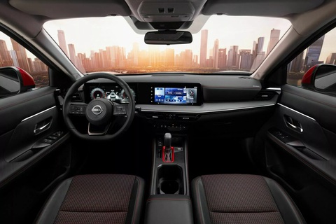 Nissan Kicks 2024 ra mắt: Cải tiến mọi mặt, lột xác như xe Hàn- Ảnh 5. Cabin Nissan Kicks mới dùng giao diện 2 màn hình lớn đặt liền kề nhau tại táp lô - thiết kế từng của xe sang nhưng giờ đã quá phổ biến ở mọi phân khúc và tầm giá - Ảnh: Nissan