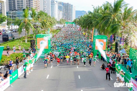 Hơn 9.000 vận động viên tranh tài tại Giải marathon quốc tế Đà Nẵng 2024- Ảnh 1. Giải chạy năm nay thu hút trên 9.000 vận động viên tham gia - Ảnh: TL