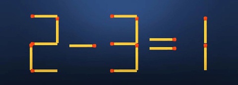 Thử tài IQ: Di chuyển một que diêm để 3+9=2 thành phép tính đúng- Ảnh 3.