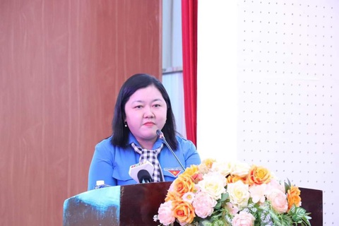 Bạn trẻ nói 'Chúng tôi không sợ trách nhiệm'- Ảnh 1. Chị Lâm Như Quỳnh - bí thư Tỉnh Đoàn Bến Tre - cho rằng hiện nay vẫn còn một bộ phận giới trẻ sợ trách nhiệm, sống thờ ơ, ích kỷ - Ảnh: MẬU TRƯỜNG
