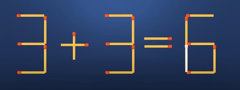 Thử tài IQ: Di chuyển một que diêm để 3+6=2 thành phép tính đúng- Ảnh 4.