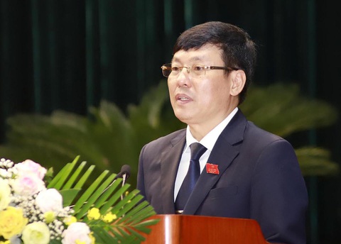 Khai trừ Đảng chủ tịch tỉnh Vĩnh Phúc Lê Duy Thành, cựu chủ tịch tỉnh Phú Yên Phạm Đình Cự- Ảnh 1. Ông Lê Duy Thành - Ảnh: Cổng thông tin điện tử tỉnh Vĩnh Phúc