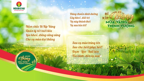 Phân Bón Cà Mau thu hút nông dân bằng kiến thức nông nghiệp kết hợp với thơ ca- Ảnh 2. Phân Bón Cà Mau thu hút nông dân bằng kiến thức nông nghiệp kết hợp với thơ ca- Ảnh 2.