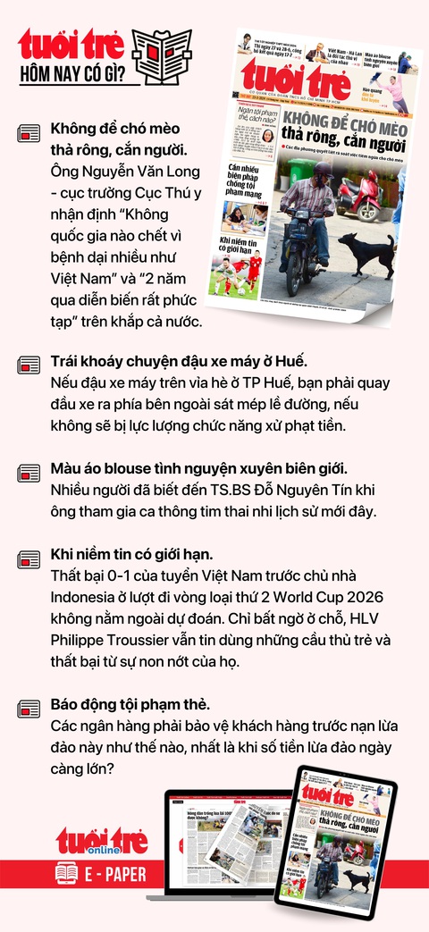 Tin tức sáng 23-3: Lương tối thiểu vùng sẽ tăng thêm 200.000 - 280.000 đồng/tháng từ 1-7- Ảnh 4. Tin tức đáng chú ý trên Tuổi Trẻ nhật báo ngày 23-3. Để đọc Tuổi Trẻ báo in phiên bản E-paper, mời bạn đăng ký Tuổi Trẻ Sao TẠI ĐÂY