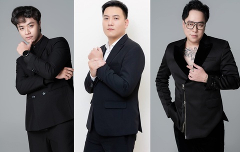 Từ trái qua: Dustin Tiêu, Huy Ngô, Tùng Leo - Ảnh: FBNV Từ trái qua: Dustin Tiêu, Huy Ngô, Tùng Leo - Ảnh: FBNV