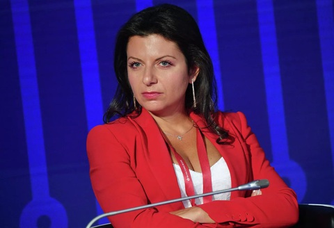 Tổng biên tập tập đoàn truyền thông Rossiya Segodnya, bà Margarita Simonyan - Ảnh: SPUTNIK Tổng biên tập Tập đoàn truyền thông Rossiya Segodnya, bà Margarita Simonyan - Ảnh: SPUTNIK
