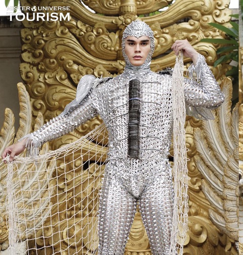 Thiết kế của Philippines không được đánh giá cao - Ảnh: Fanpage Mister Universe Tourism Thiết kế của Philippines không được đánh giá cao - Ảnh: Fanpage Mister Universe Tourism