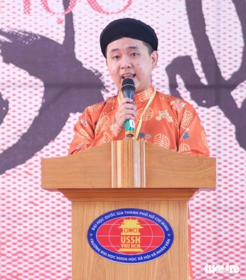 Anh Tôn Thất Minh Khôi - người sáng lập và đồng trưởng ban tổ chức Ngày hội Tóc xanh vạt áo - Ảnh: NGỌC PHƯỢNG Anh Tôn Thất Minh Khôi - người sáng lập và đồng trưởng ban tổ chức Ngày hội Tóc xanh vạt áo - Ảnh: NGỌC PHƯỢNG