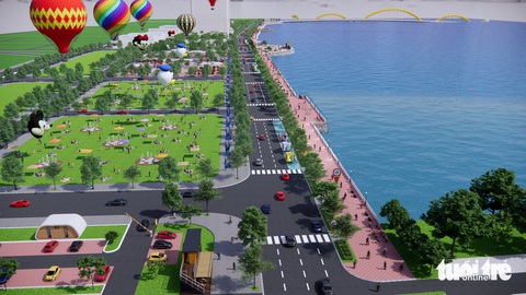 Đấu giá vị trí kinh doanh ở phố đi bộ Đà Nẵng: Khởi điểm 127 triệu đồng- Ảnh 2. Mô hình phố đi bộ ở trung tâm Đà Nẵng