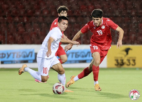 Trong đợt tập huấn và đấu giao hữu tại Tajikistan, U23 Việt Nam thắng 1-0 và hòa 0-0 trước đội U23 nước chủ nhà - Ảnh: TFF Trong đợt tập huấn và đấu giao hữu tại Tajikistan, U23 Việt Nam thắng 1-0 và hòa 0-0 trước đội U23 nước chủ nhà - Ảnh: TFF