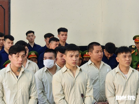 Tử hình Triều Các bị cáo tại phiên tòa - Ảnh: HOÀI THƯƠNG