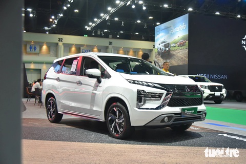 Chi tiết Mitsubishi Xpander HEV có thể về Việt Nam, tiếp tục thống trị doanh số MPV phổ thông- Ảnh 1. Mitsubishi Xpander HEV tại Bangkok International Motor Show 2024 - Ảnh: LÊ HOÀNG