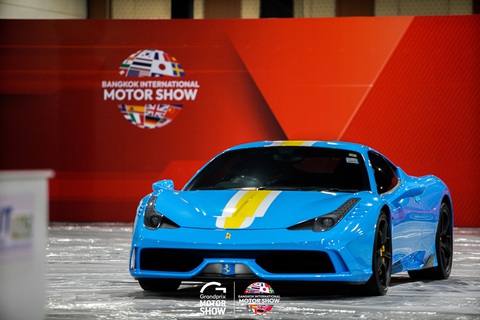 Bangkok Motor Show 2024: Quầy bar VinFast và hàng loạt xe hot dự kiến đến Việt Nam lộ diện- Ảnh 11. Năm nào cũng vậy, siêu xe luôn có mặt trong triển lãm ô tô lớn nhất Thái Lan với những tên tuổi hàng đầu như Ferrari, Lamborghini hay McLaren. Mỗi dàn xe được trưng bày theo mục đích khác nhau. Những chiếc xe này không được chính hãng mang tới mà thuộc sở hữu của các doanh nghiệp nhỏ lẻ.