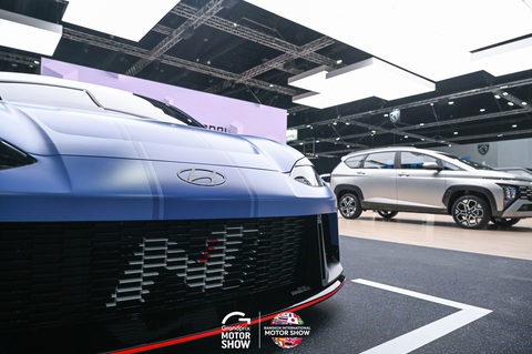 Bangkok Motor Show 2024: Quầy bar VinFast và hàng loạt xe hot dự kiến đến Việt Nam lộ diện- Ảnh 9. Hyundai mang đến BIMS 2024 mẫu concept RN22e. Sở hữu vóc dáng tròn trịa, RN22e trông rất khác biệt với hầu hết xe Hyundai mới hiện nay đang được