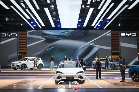 Bangkok Motor Show 2024: Quầy bar VinFast và hàng loạt xe hot dự kiến đến Việt Nam lộ diện- Ảnh 10. Hầu hết các hãng xe Trung Quốc đến BIMS 2024 với xe điện. Trong đó, BYD chiếm