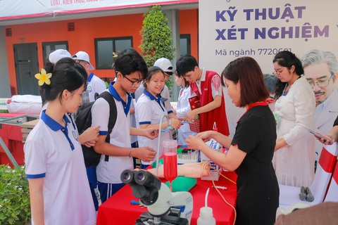 Khám phá 'vũ trụ' đa ngành nghề tại HIU- Ảnh 3. Khám phá 'vũ trụ' đa ngành nghề tại HIU- Ảnh 3.