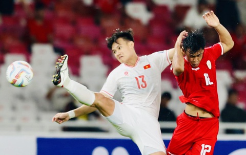 Chuyên gia ESPN: 'Rủi ro rất cao trong cuộc đối đầu giữa tuyển Việt Nam với Indonesia'- Ảnh 1. Trận đấu giữa Việt Nam (áo trắng) với Indonesia tại Mỹ Đình hứa hẹn sẽ