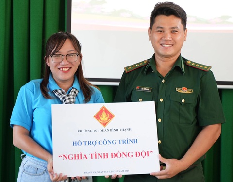 Thủ lĩnh Đoàn Nguyễn Hoàng Đan Khanh: Hãy tin vào người trẻ- Ảnh 4. Nguyễn Hoàng Đan Khanh trong một hoạt động - Ảnh: NVCC