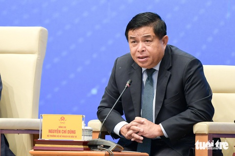 Bộ trưởng Bộ Kế hoạch và đầu tư Nguyễn Trí Dũng - Ảnh: NAM TRẦN Bộ trưởng Bộ Kế hoạch và Đầu tư Nguyễn Chí Dũng