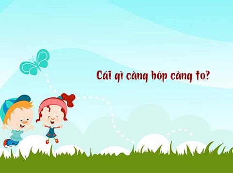 Câu đố hack não: Cái gì càng bóp càng to?- Ảnh 1. Câu đố hack não: Cái gì càng bóp càng to?- Ảnh 1.
