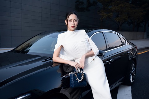 The Smith chọn hoa hậu Lương Thùy Linh làm gương mặt đại diện- Ảnh 1. Đại sứ Thương hiệu The Smith - HH Lương Thùy Linh