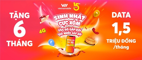 Nâng cấp lên 4G nhận ưu đãi từ Vietnamobile- Ảnh 2. Nâng cấp lên 4G nhận ưu đãi từ Vietnamobile- Ảnh 2.