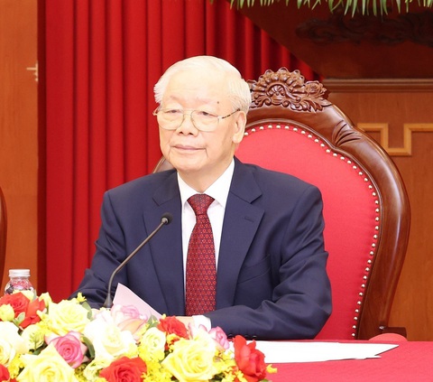 Bộ Chính trị ban hành quy định chuẩn mực đạo đức cách mạng của cán bộ, đảng viên giai đoạn mới- Ảnh 1. Tổng bí thư Nguyễn Phú Trọng đã ký ban hành quy định số 144-QĐ/TW (ngày 9-5-2024) Quy định chuẩn mực đạo đức cách mạng của cán bộ, đảng viên giai đoạn mới