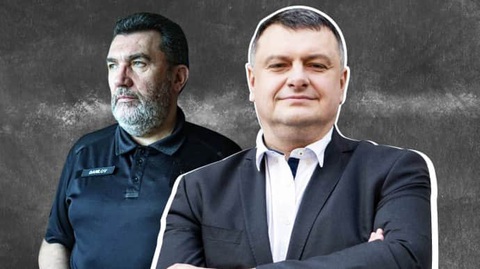 Ukraine sa thải thư ký an ninh và quốc phòng Danilov- Ảnh 1. Thư ký Hội đồng Quốc phòng và an ninh quốc gia Ukraine Oleksiy Danilov (trái) được thay bằng ông Oleksandr Lytvynenko, lãnh đạo Cơ quan tình báo đối ngoại Ukraine - Ảnh: Pravda
