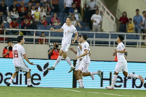 Tuyển Việt Nam thua 0-3 trước Indonesia trên sân Mỹ Đình- Ảnh 1. Indonesia có chiến thắng trên sân Mỹ Đình trước tuyển Việt Nam - Ảnh: H.T
