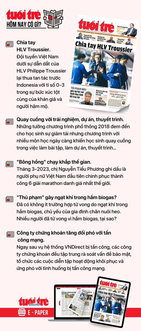 Tin tức đáng chú ý trên Tuổi Trẻ nhật báo ngày 27-3. Để đọc Tuổi Trẻ báo in phiên bản E-paper, mời bạn đăng ký Tuổi Trẻ Sao TẠI ĐÂY https://sso.tuoitre.vn/dang-ky-tuoi-tre-sao Tin tức đáng chú ý trên Tuổi Trẻ nhật báo ngày 27-3. Để đọc Tuổi Trẻ báo in phiên bản E-paper, mời bạn đăng ký Tuổi Trẻ Sao TẠI ĐÂY