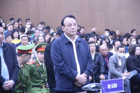 Chủ tịch Tân Hoàng Minh Đỗ Anh Dũng lãnh 8 năm tù- Ảnh 1. Bị cáo Đỗ Anh Dũng - Ảnh: NAM ANH