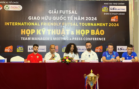 Tuyển futsal Việt Nam mang đội hình mới dự giải quốc tế 2024- Ảnh 2. Giải futsal quốc tế 2024 diễn ra từ 28 đến 31-3 - Ảnh: QUANG THỊNH
