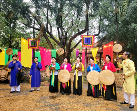 Sắp khai mạc Lễ hội Văn hóa Ẩm thực, Món ngon Saigontourist Group 2024- Ảnh 4. Dân ca quan họ Bắc Ninh