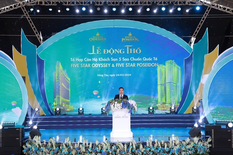 Five Star Group động thổ 2 dự án Odyssey và Poseidon tại Vũng Tàu- Ảnh 3. Five Star Group động thổ 2 dự án Odyssey và Poseidon tại Vũng Tàu- Ảnh 3.