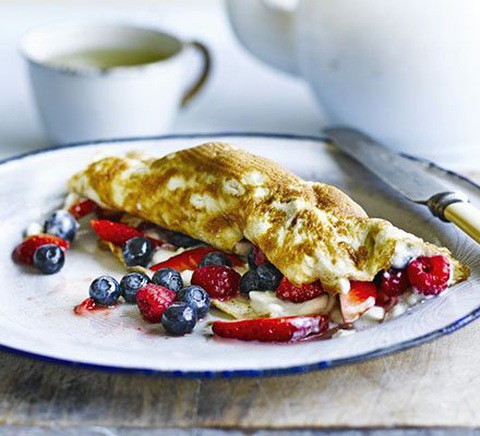 Món trứng này có thể ăn kèm với mứt, trái cây - Ảnh: BBC Good Food Món trứng này có thể ăn kèm với mứt, trái cây - Ảnh: BBC Good Food