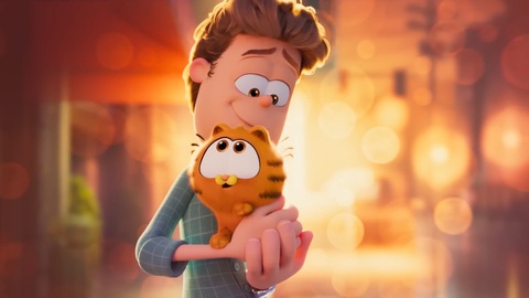 Phim hoạt hình The Garfield Movie tung dàn nhân vật mới- Ảnh 1. Chris Pratt trong vai Garfield.