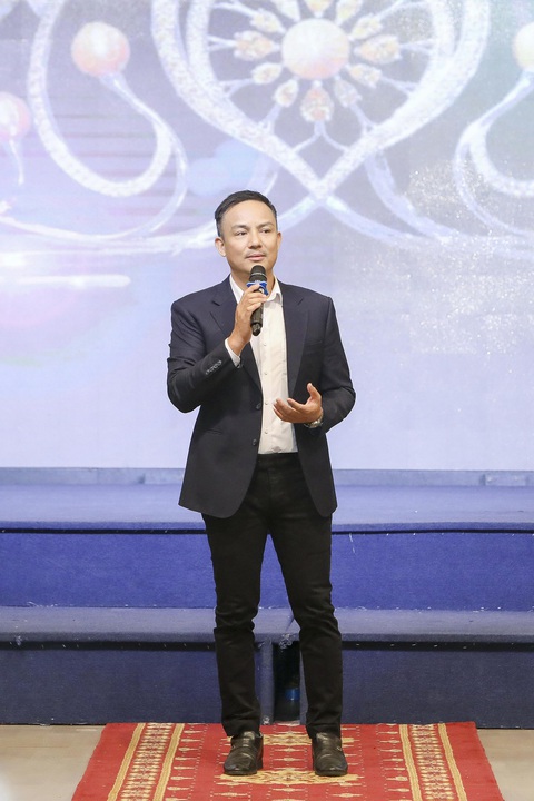 Ông Nguyễn Duy Mạnh - Trưởng BTC cuộc thi phát biểu tại sự kiện Ông Nguyễn Duy Mạnh - trưởng ban tổ chức cuộc thi - phát biểu tại sự kiện
