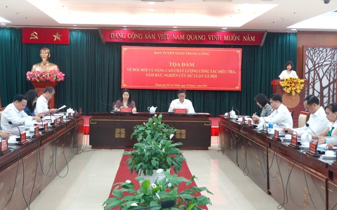 TP.HCM đặc biệt coi trọng công tác dư luận xã hội- Ảnh 1. Toàn cảnh tọa đàm - Ảnh: CẨM NƯƠNG