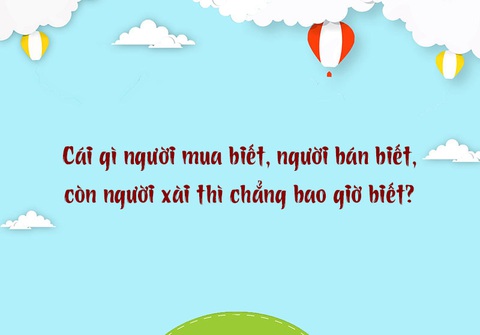 Câu đố hack não: Thứ gì càng rửa càng dơ?- Ảnh 5. Câu đố hack não: Thứ gì càng rửa càng dơ?- Ảnh 5.