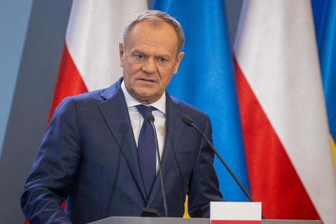 Thủ tướng Ba Lan Donald Tusk - Ảnh: AFP Thủ tướng Ba Lan Donald Tusk - Ảnh: AFP