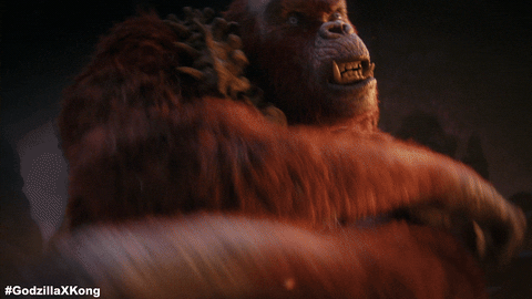 Mothra tái xuất cùng dàn quái vật trong Godzilla x Kong: Đế chế mới- Ảnh 7. Trong phim, Skar King chỉ ngang ngửa Kong về sức mạnh nhưng lại áp đảo nhờ sự nhanh nhẹn và tàn bạo - Ảnh: Legendary