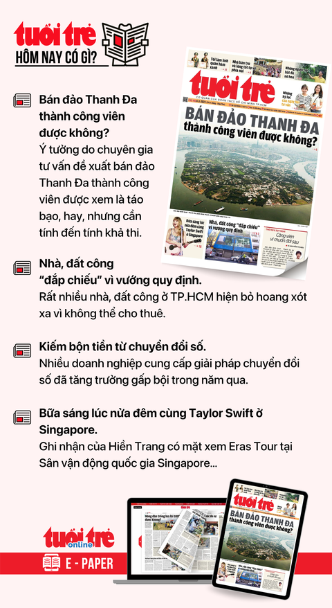 Tin tức sáng 4-3: Thí điểm mở khu thương mại tự do ở Đà Nẵng; Giá cà phê lập đỉnh mới- Ảnh 3. Tin tức đáng chú ý trên Tuổi Trẻ nhật báo ngày 4-3. Để đọc Tuổi Trẻ báo in phiên bản E-paper, mời bạn đăng ký Tuổi Trẻ Sao TẠI ĐÂY