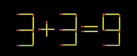 Thử tài IQ: Di chuyển một que diêm để 3-8=3 thành phép tính đúng- Ảnh 5. Thử tài IQ: Di chuyển một que diêm để 3-8=3 thành phép tính đúng- Ảnh 5.