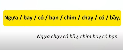 Thử tài tiếng Việt: Sắp xếp các từ sau thành câu có nghĩa (P20)- Ảnh 4. Thử tài tiếng Việt: Sắp xếp các từ sau thành câu có nghĩa (P20)- Ảnh 4.