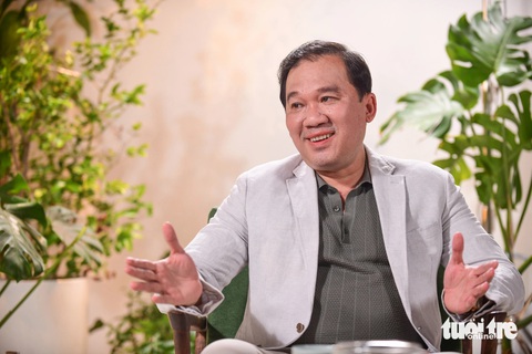 Đi cùng thương hiệu ‘Walk and Talk’: Nâng tầm thương hiệu di sản thuần Việt- Ảnh 1. Ông Bùi Thanh Tùng - phó giám đốc Tập đoàn KIDO kiêm tổng giám đốc Công ty CP thực vật Tường An - Ảnh: QUANG ĐỊNH