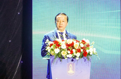 Bí thư Bà Rịa - Vũng Tàu: Dành nguồn lực nâng cao chỉ số hạnh phúc cho người dân- Ảnh 3. Phó thủ tướng Trần Hồng Hà phát biểu tại hội nghị - Ảnh: ĐÔNG HÀ